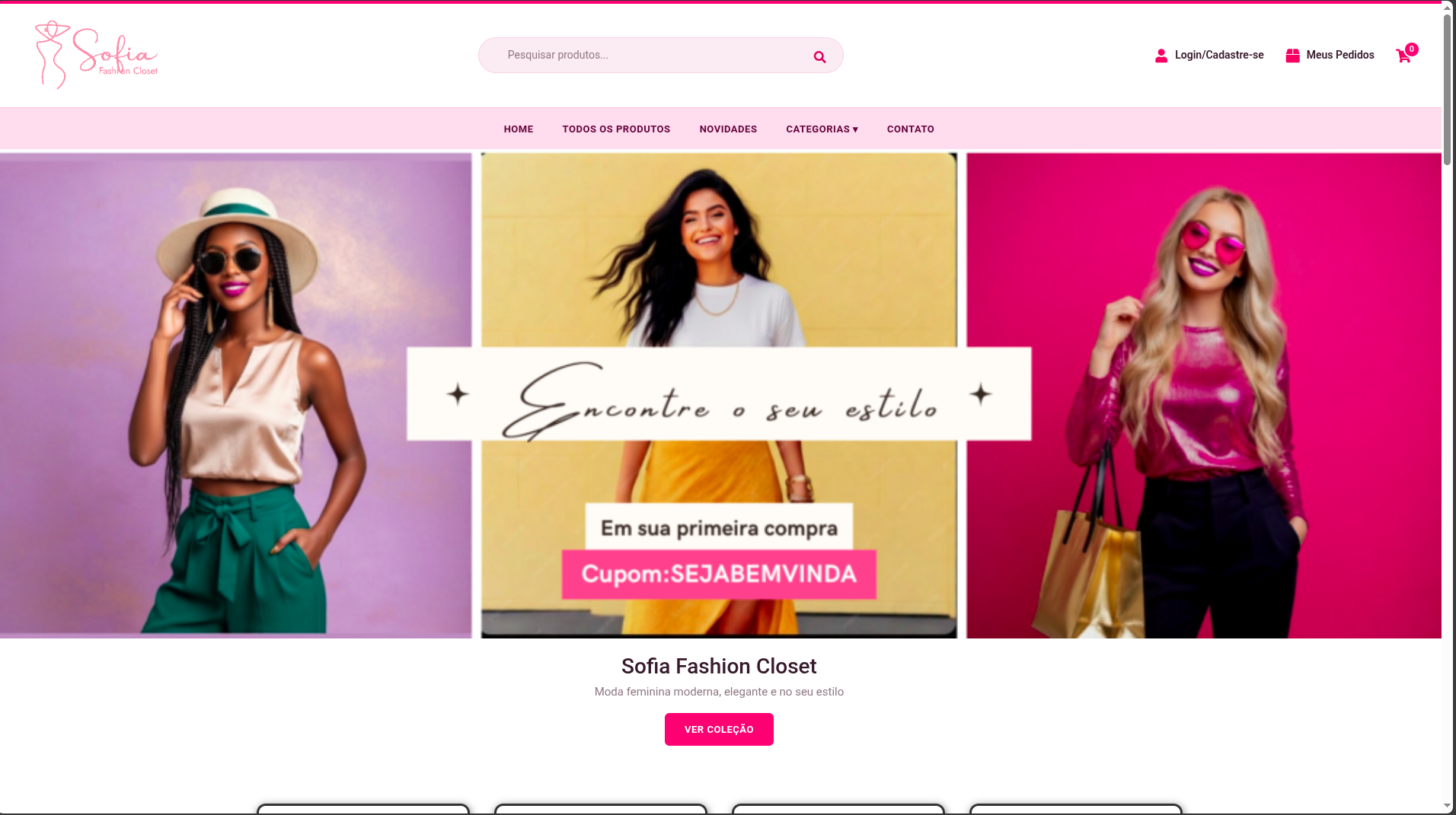 Projeto Sofia Fashion